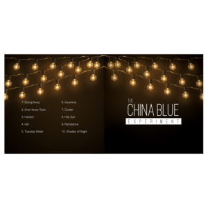 Design de Pochette de CD par Alpha pix pour The China Blue Experiment | Design : #11092023