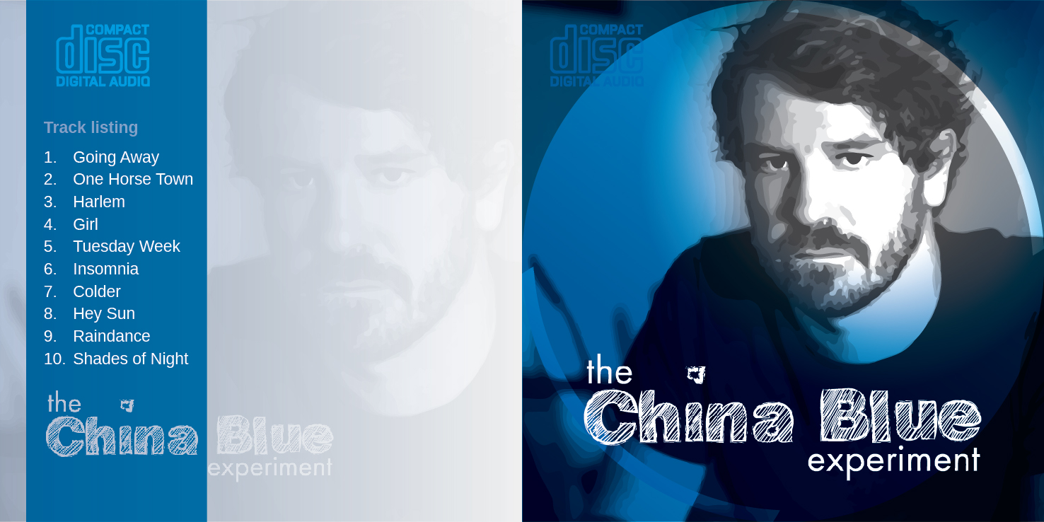 Design de Pochette de CD par dshineart pour The China Blue Experiment | Design #11051158