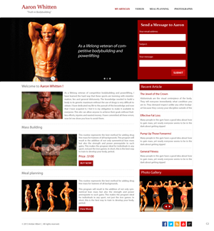 Web Design by pb for this project | Design: #2281234