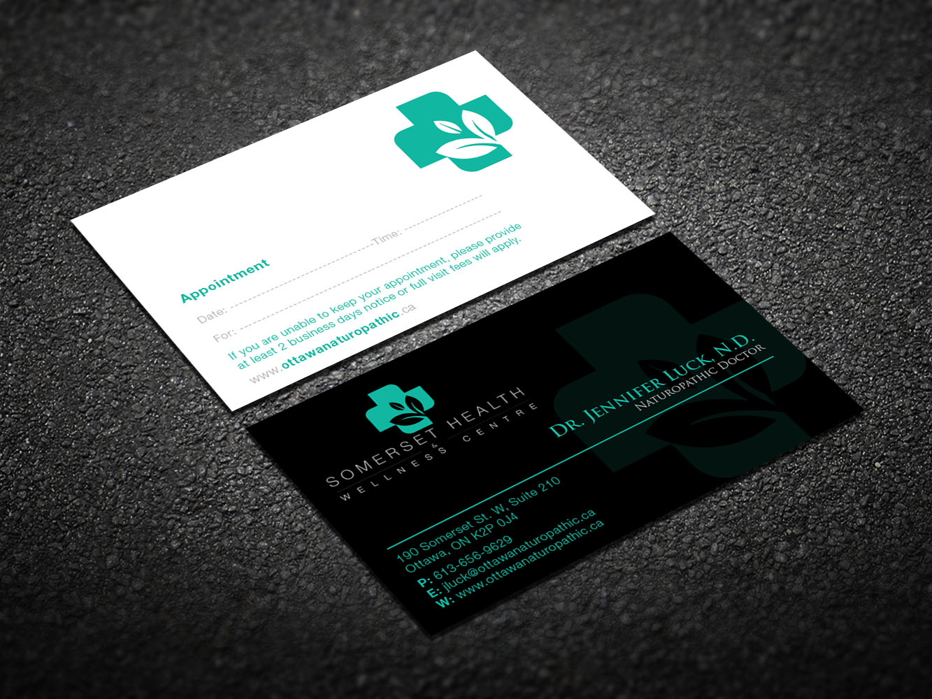 Business Card Design by Verified artistry (Design garden) for Somerset Health & Wellness Centre | Design #11021909