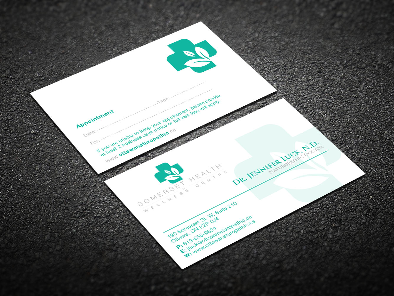 Business Card Design by Verified artistry (Design garden) for Somerset Health & Wellness Centre | Design #11021921