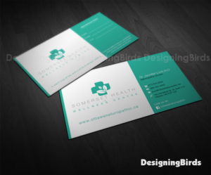 Business Card Design by Designing Birds for Somerset Health & Wellness Centre | Design: #11013689