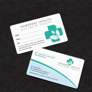 Business Card Design by Grafactory for Somerset Health & Wellness Centre | Design: #11019701