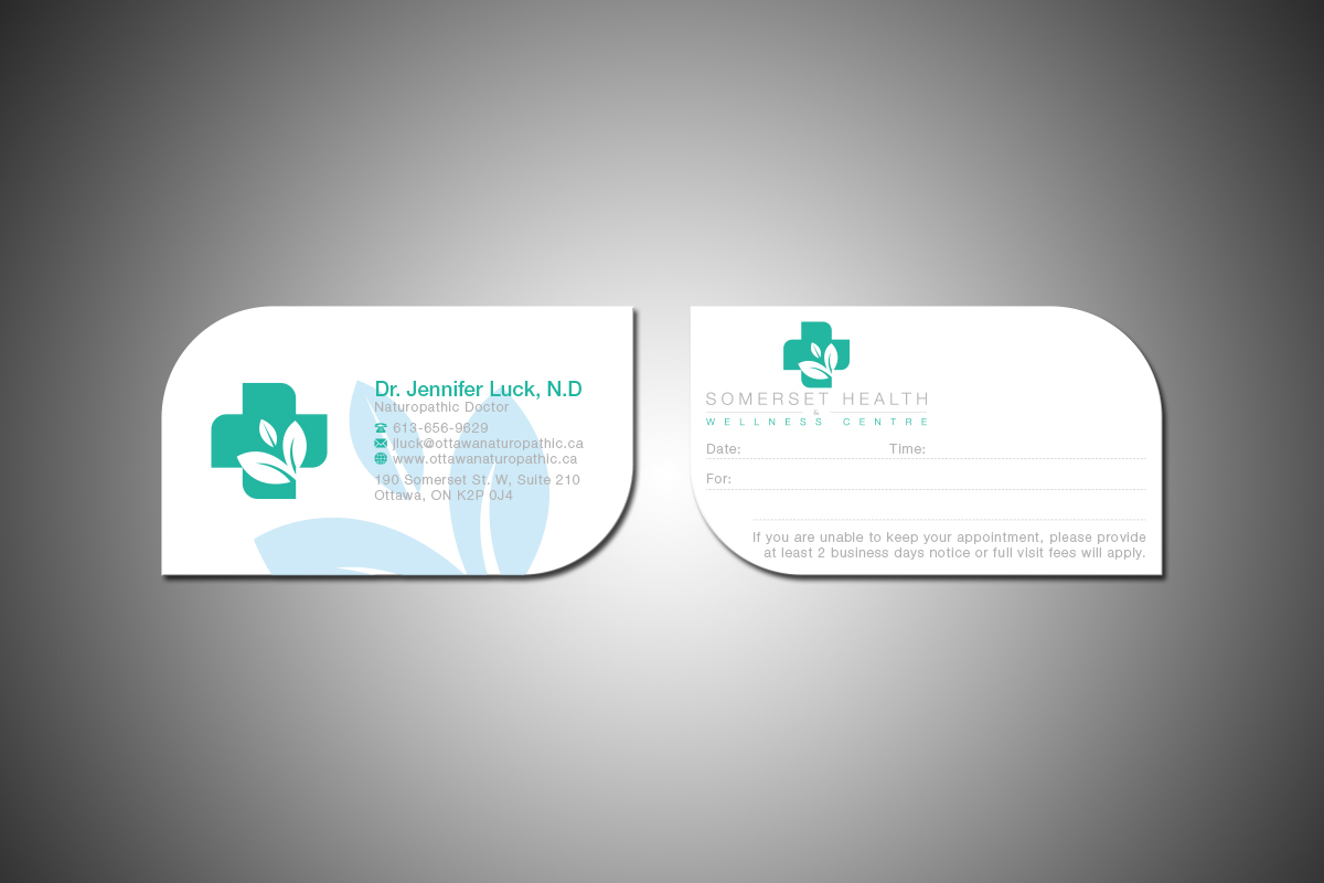 Business Card Design by Grafactory for Somerset Health & Wellness Centre | Design #11069839