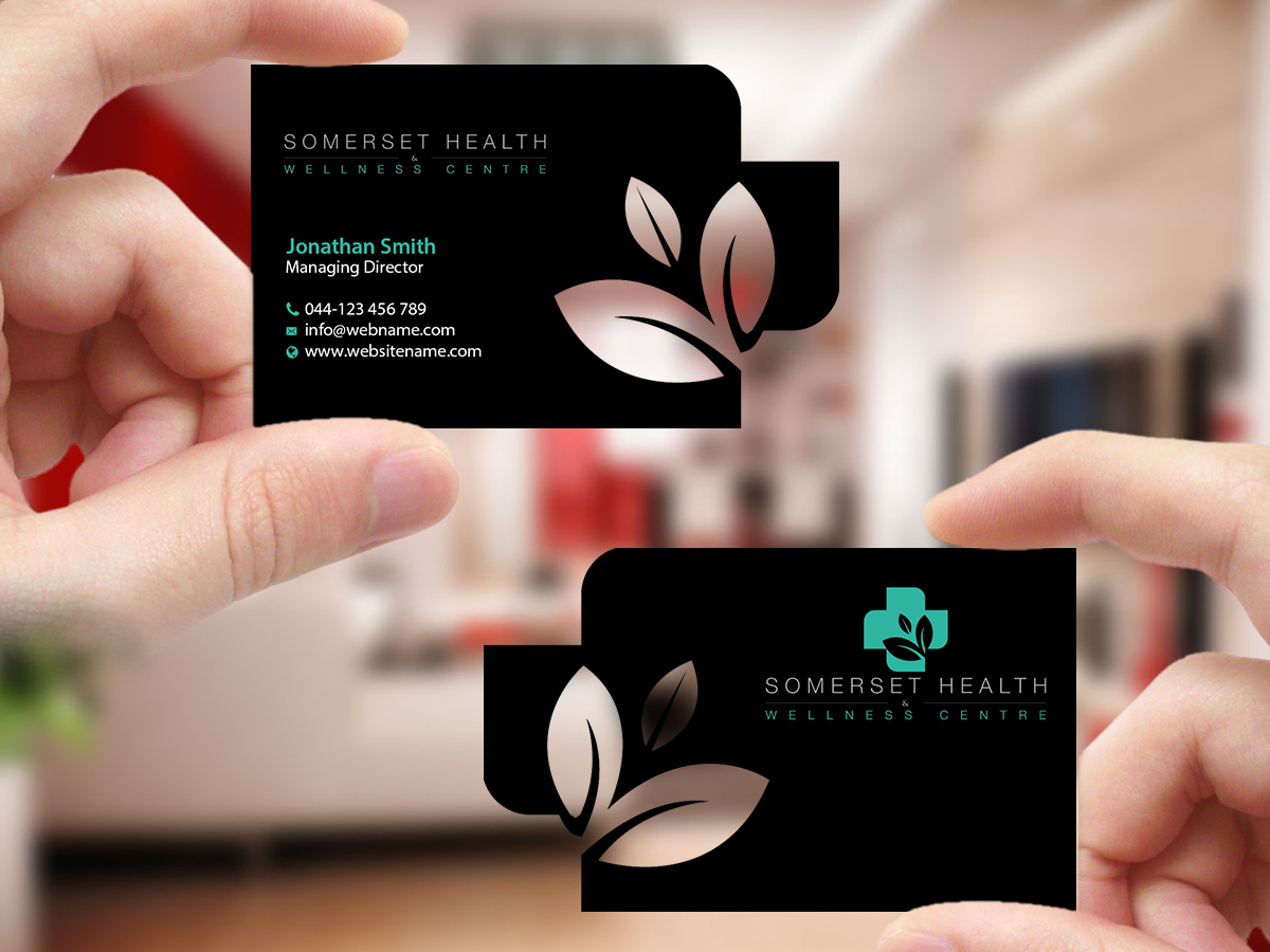 Business Card Design by Creations Box 2015 for Somerset Health & Wellness Centre | Design #11021122