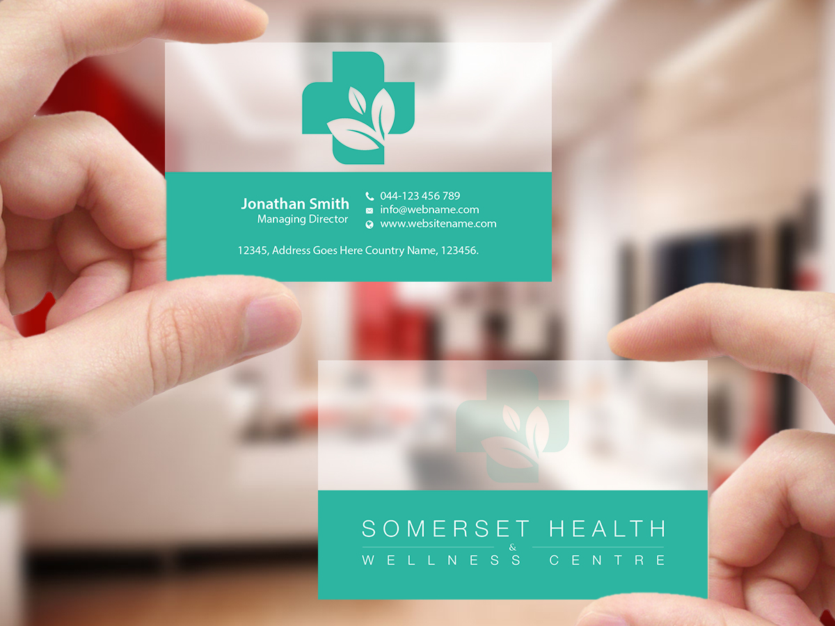 Business Card Design by Creations Box 2015 for Somerset Health & Wellness Centre | Design #11021123