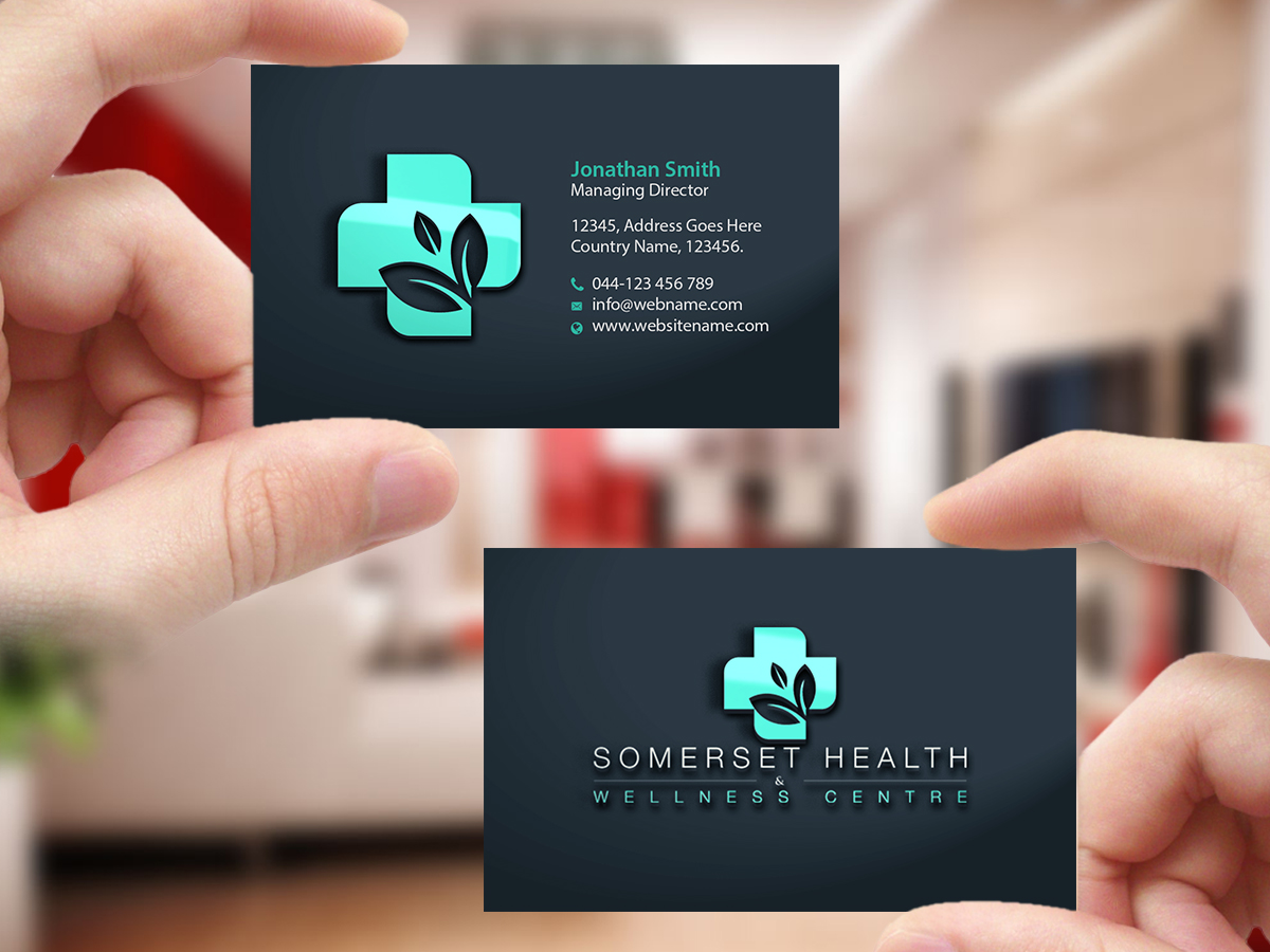 Business Card Design by Creations Box 2015 for Somerset Health & Wellness Centre | Design #11021125