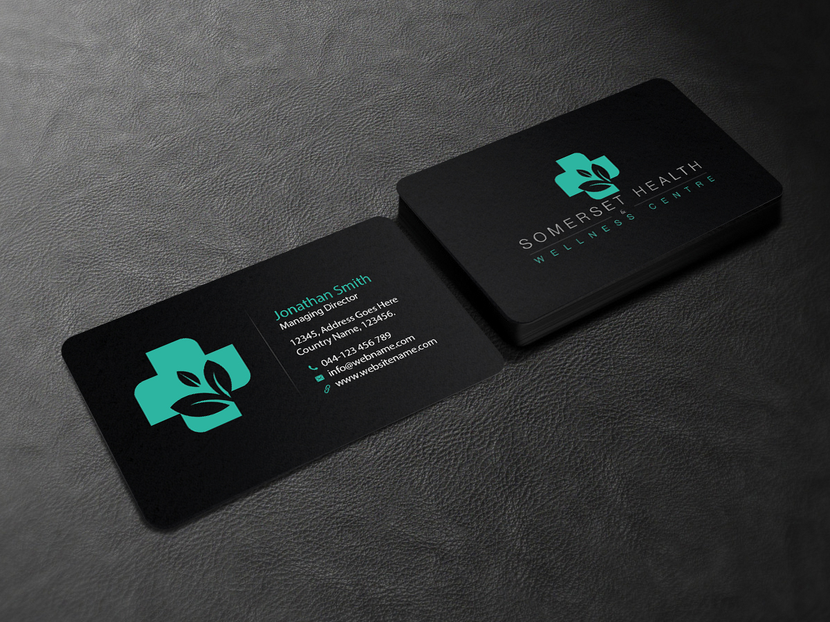 Business Card Design by Creations Box 2015 for Somerset Health & Wellness Centre | Design #11021128