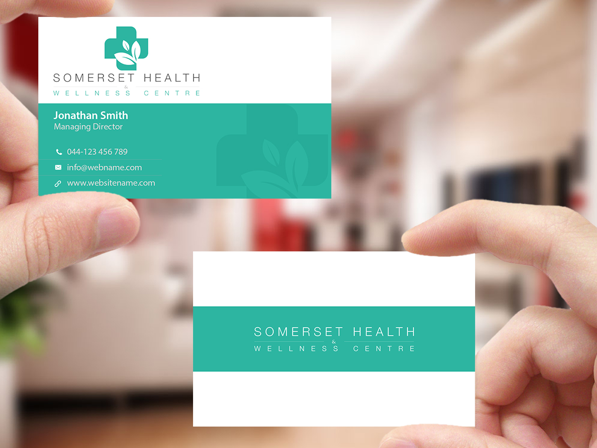 Design de Carte de Visite par Creations Box 2015 pour Somerset Health & Wellness Centre | Design #11021142