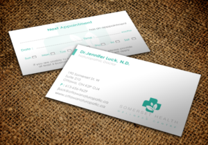 Business Card Design by chandrayaan.creative for Somerset Health & Wellness Centre | Design: #11016004