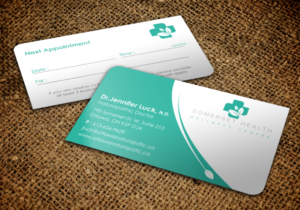 Business Card Design by chandrayaan.creative for Somerset Health & Wellness Centre | Design: #11034785
