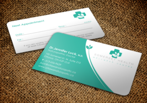 Business Card Design by chandrayaan.creative for Somerset Health & Wellness Centre | Design: #11034788