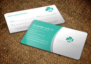 Business Card Design by chandrayaan.creative for Somerset Health & Wellness Centre | Design: #11034789
