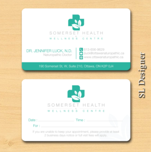 Business Card Design by SL Designer for Somerset Health & Wellness Centre | Design: #11014750