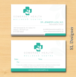 Business Card Design by SL Designer for Somerset Health & Wellness Centre | Design: #11014762