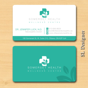 Business Card Design by SL Designer for Somerset Health & Wellness Centre | Design: #11014764