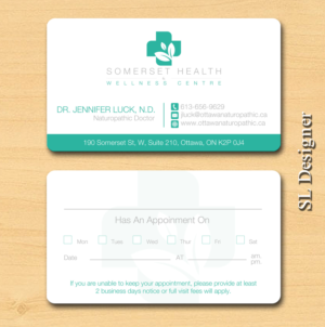 Business Card Design by SL Designer for Somerset Health & Wellness Centre | Design: #11018693