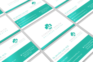 Visitenkarten-Design von graphicdesignrobots für Somerset Health & Wellness Centre | Design #11018337