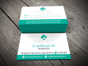 Diseño de Tarjeta de Presentación por alhemique1 para Somerset Health & Wellness Centre | Diseño: #11018908