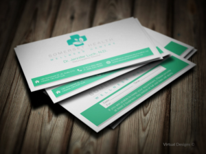 Visitenkarten-Design von SyncFuse™ Solutions für Somerset Health & Wellness Centre | Design #11013415
