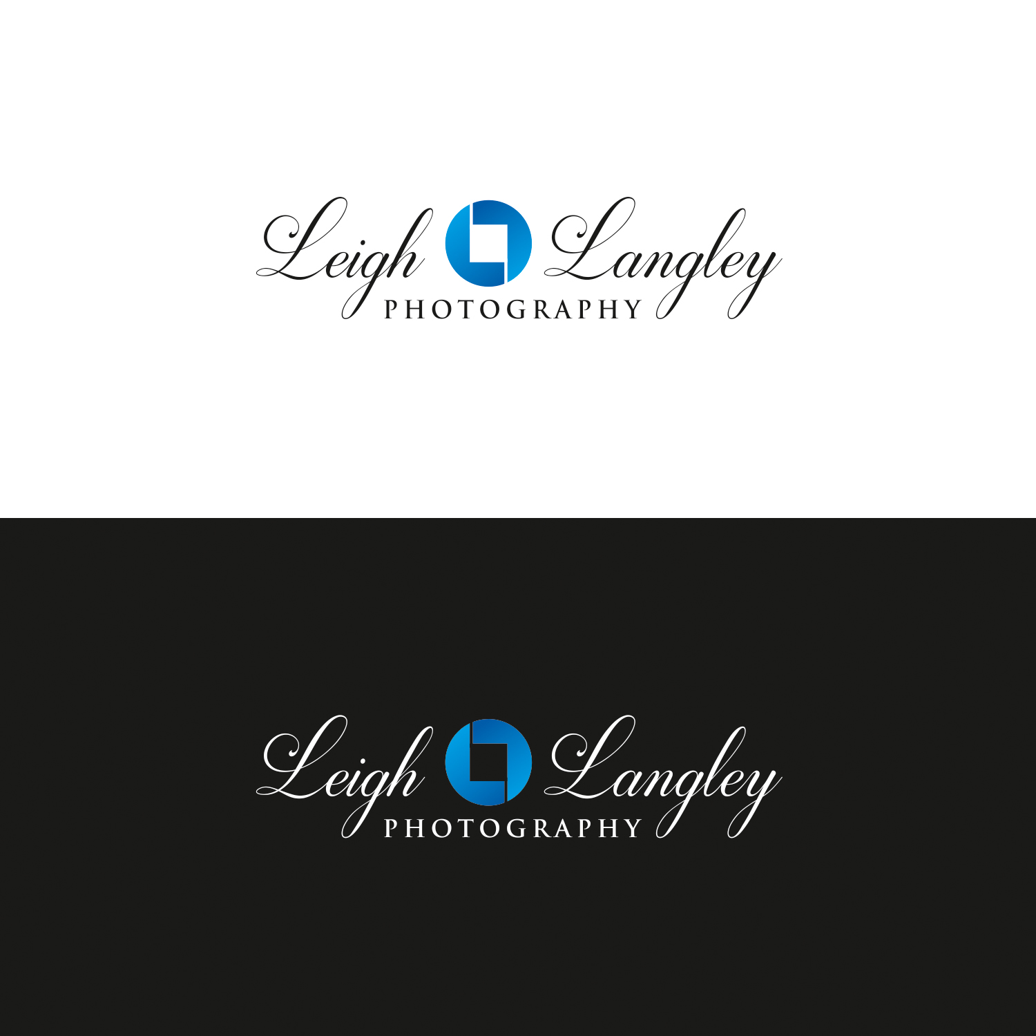 Logo Design by saiTEJAS for Leigh Langley Photography  | Design #11009301