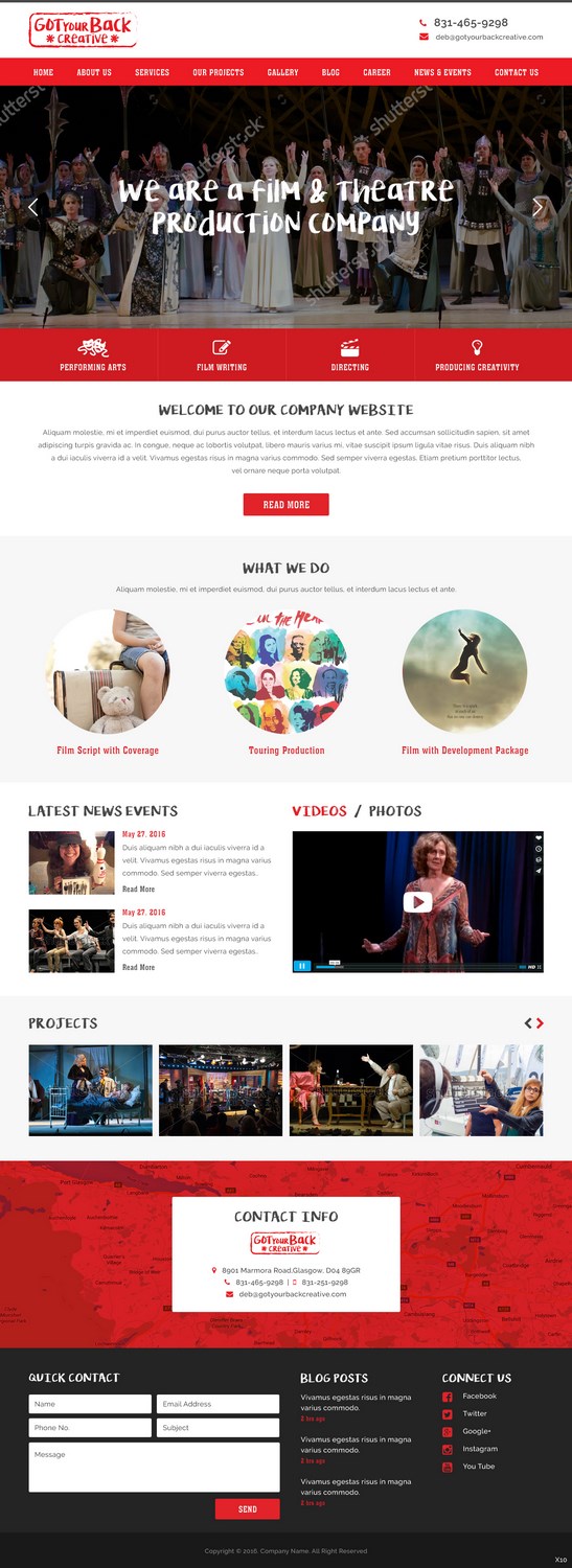 Design Wordpress par pb pour Deborah Allen | Design #11033135