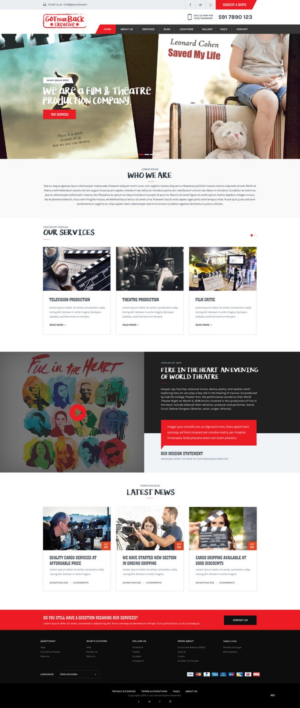 Wordpress Design by pb for Deborah Allen | Design: #11033136