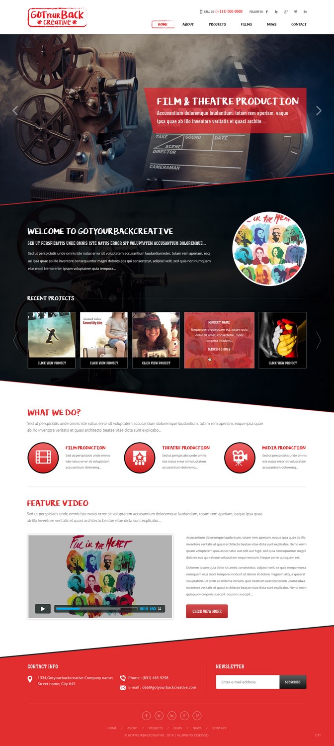 Diseño Wordpress por pb para Deborah Allen | Diseño #11033138