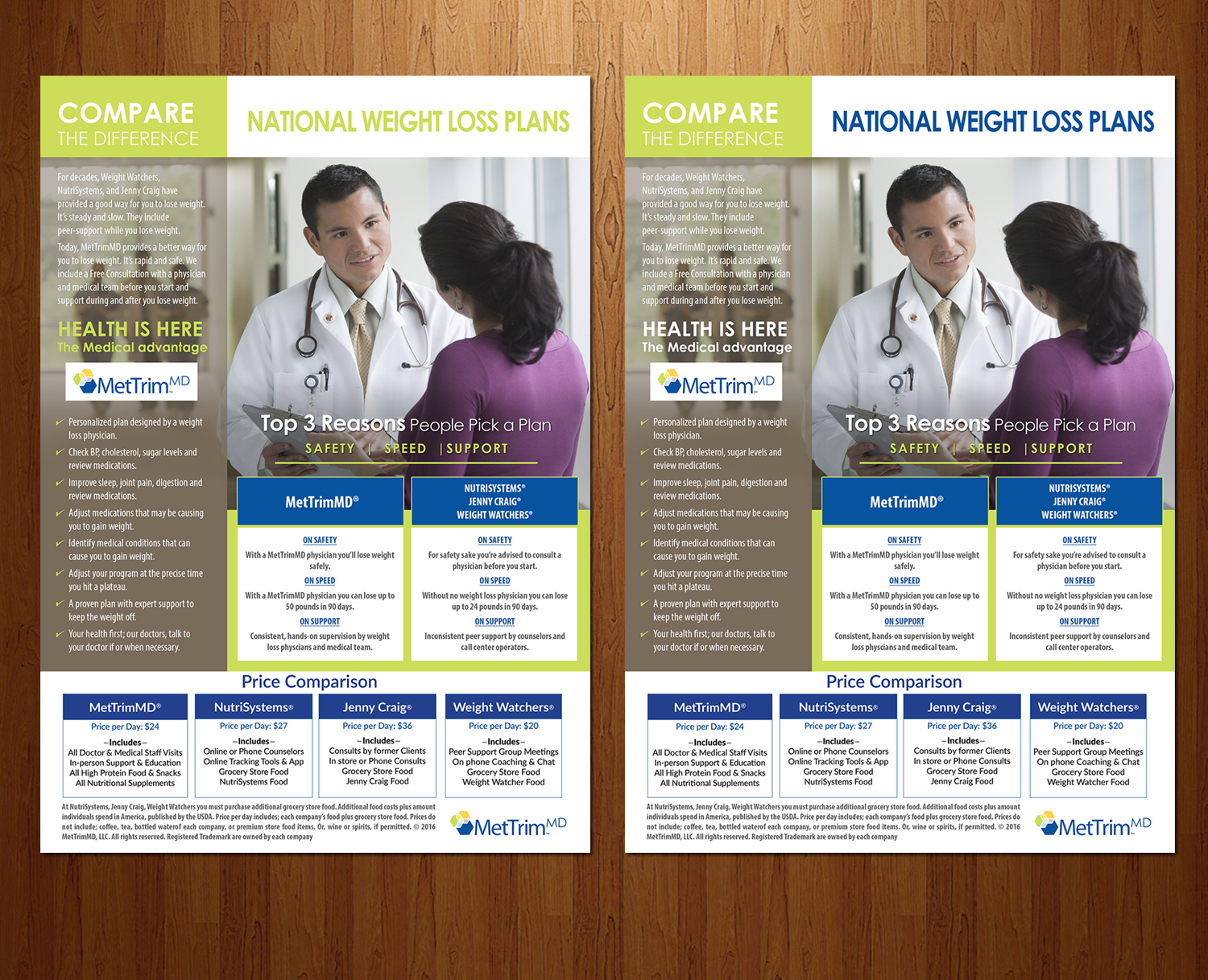 Flyer Design by VEGA-Designs for MetTrimMD, LLC | Design #11030784