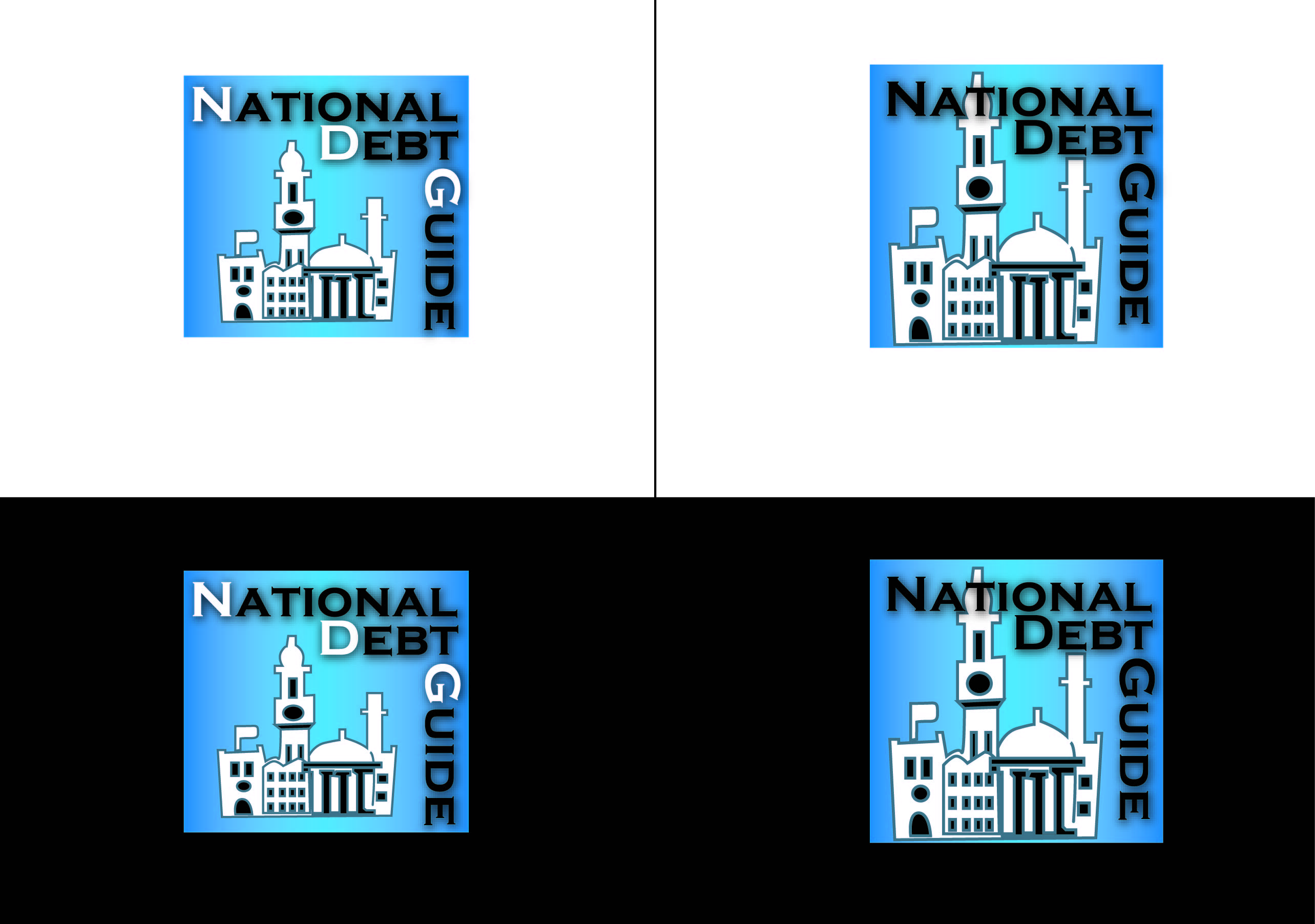 Logo Design by TownTrend for National Debt guide | Design #22226