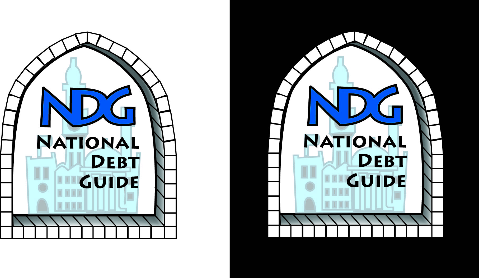 Logo Design by TownTrend for National Debt guide | Design #22227