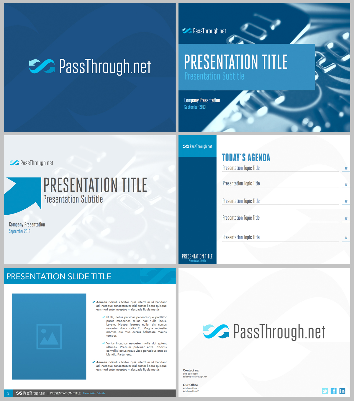 PowerPoint Design by Eminente for PassThrough | Design #2279321