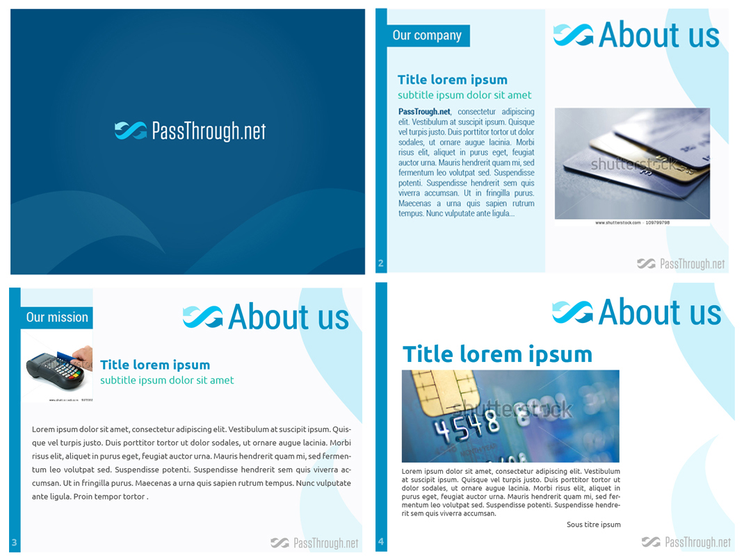 PowerPoint-Design von medkled für PassThrough | Design #2278147