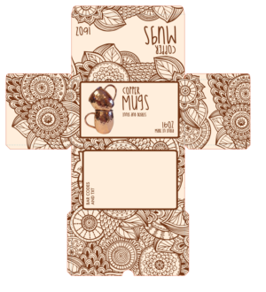 Packaging Design for Box Containing Beautiful Copper Mugs | Verpackungs-Design von Redz Army
