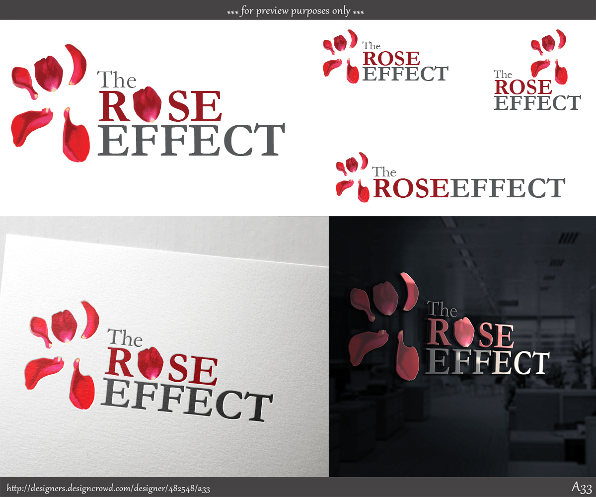Logo-Design von A33 für The Rose Effect | Design: #11128519