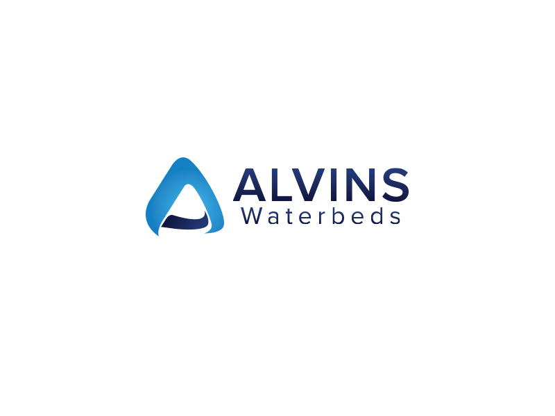 Logo Design by B.Tibéri for Alvins Waterbeds | Design: #11107435