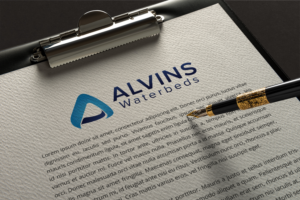 Logo Design by B.Tibéri for Alvins Waterbeds | Design: #11107437