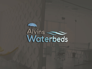 Logo Design by salam1891991 for Alvins Waterbeds | Design: #11123136