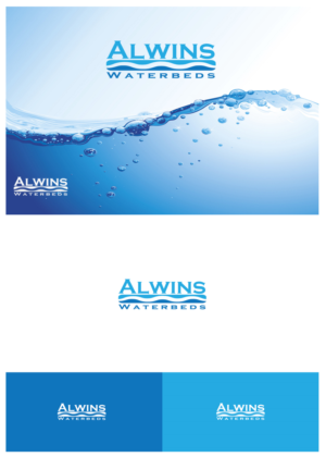 Logo Design by goranvisnjic82 for Alvins Waterbeds | Design: #11079462
