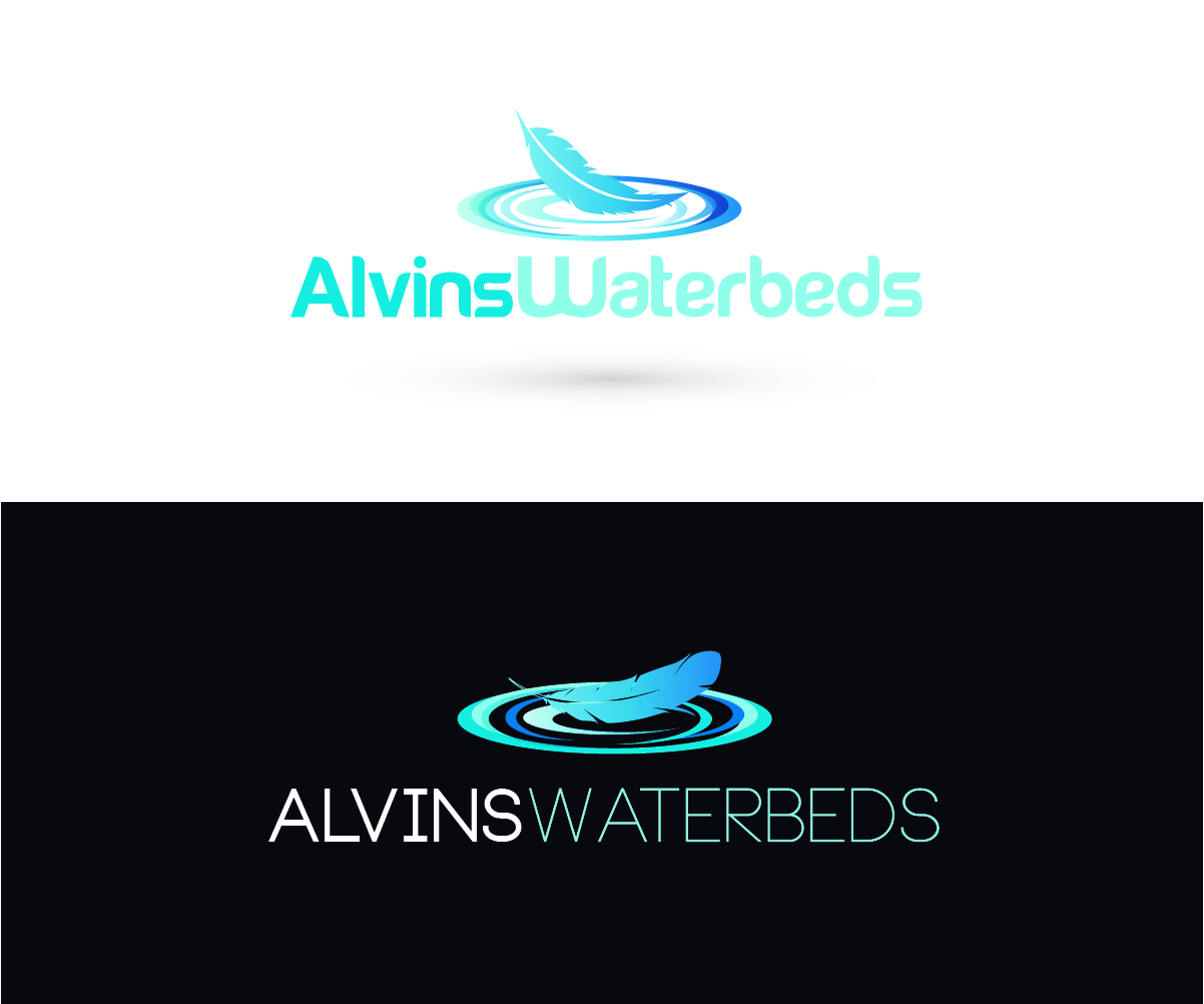 Logo Design by Marco Rubio for Alvins Waterbeds | Design #11112287