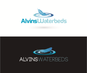 Logo Design by Marco Rubio for Alvins Waterbeds | Design: #11112287