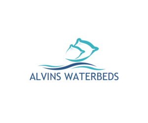 Logo Design by girlandhavean for Alvins Waterbeds | Design: #11120956