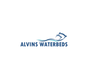 Logo Design by girlandhavean for Alvins Waterbeds | Design: #11120963