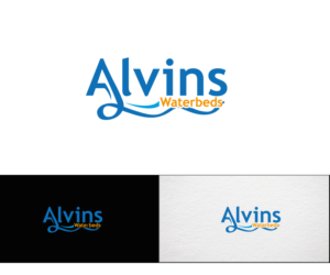 Logo Design by e-graphics for Alvins Waterbeds | Design: #11084463