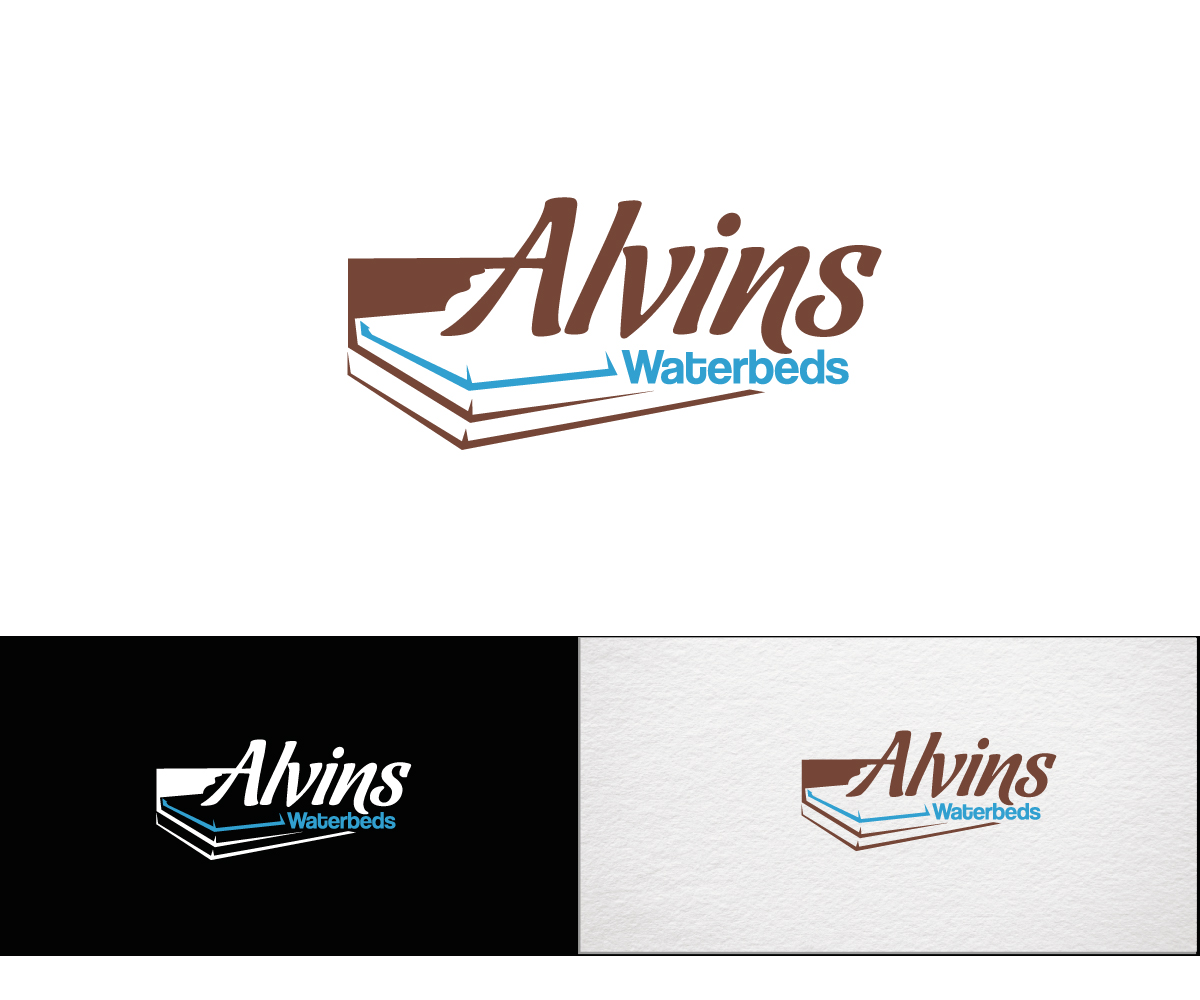 Logo-Design von e-graphics für Alvins Waterbeds | Design #11084464