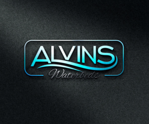 Logo Design by taufik_alrahman for Alvins Waterbeds | Design: #11086982