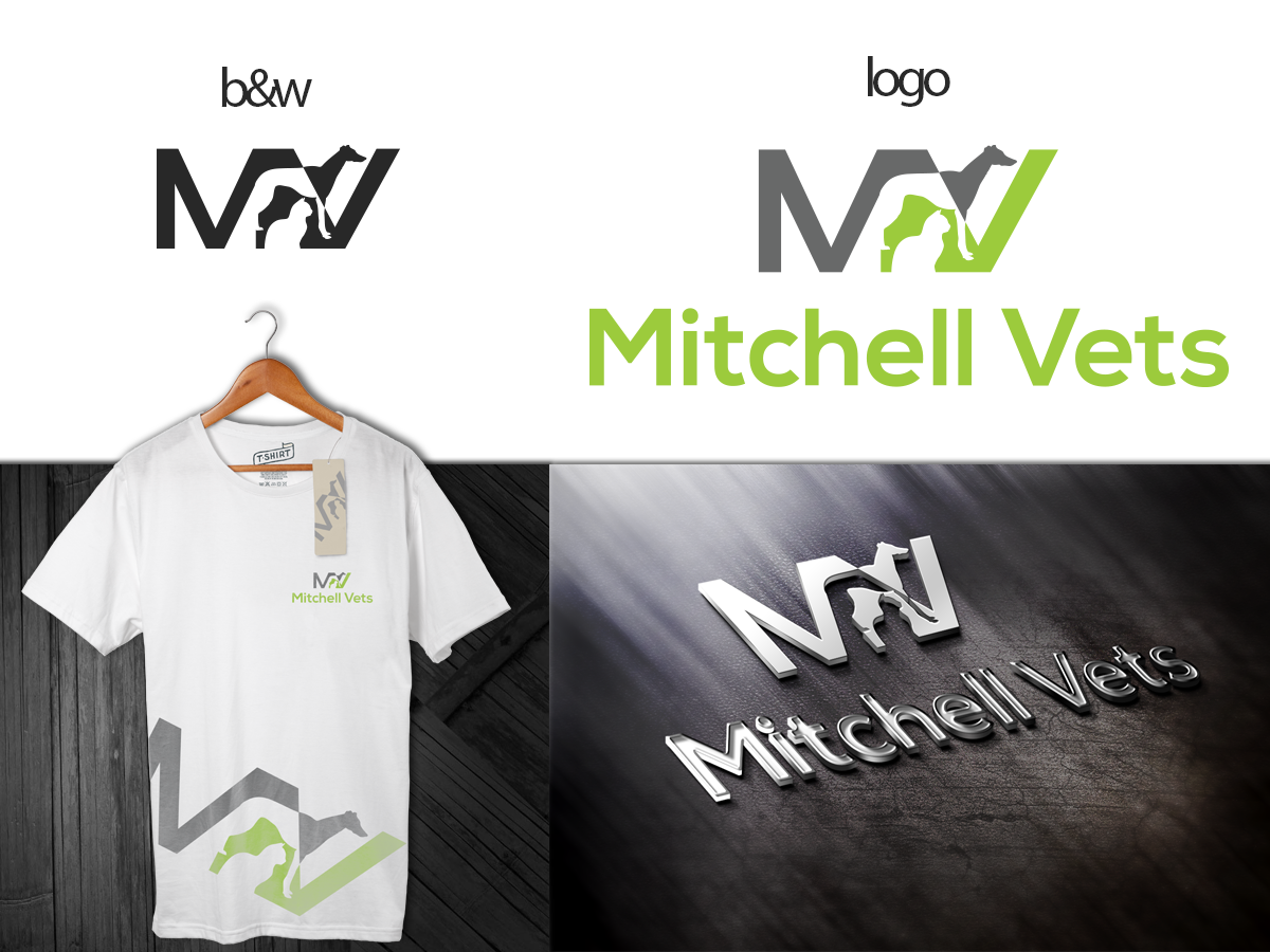 Diseño de Logo por Fasters para Mitchell Veterinary Services | Diseño #11045947