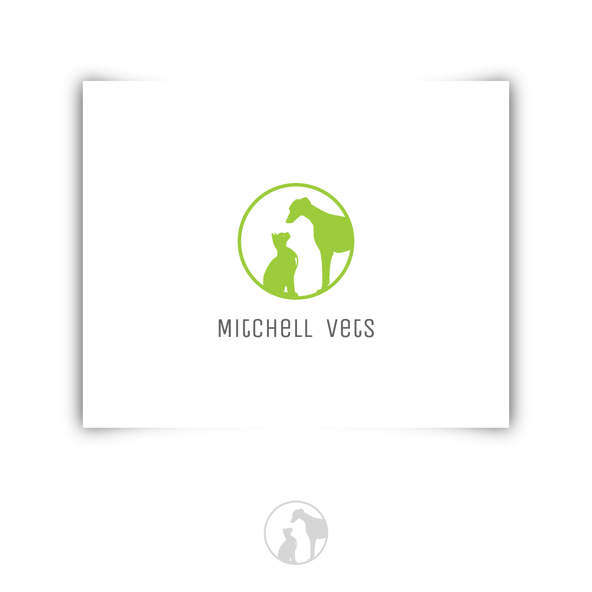 Logo Design by Living Horses Graphics for Mitchell Veterinary Services | Design #11113903