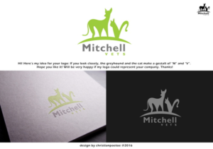Design de Logo par christianpoetoe pour Mitchell Veterinary Services | Design #11020277