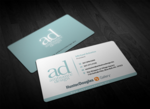 Business Card Design by Pointless Pixels India for ambiance design | Design #11065283
